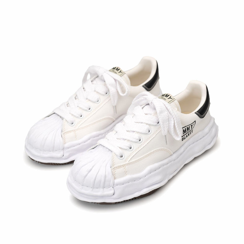 Maison MIHARA YASUHIRO "Blakey" OG Sole Canvas Low-Top Sneaker (White) - August Shop