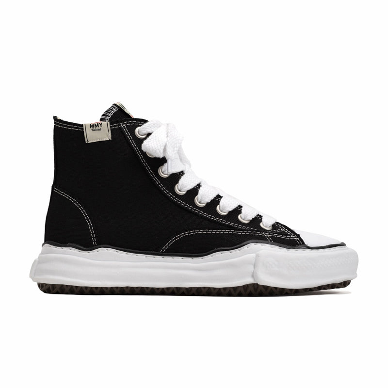 Maison MIHARA YASUHIRO "Peterson" OG Sole Canvas High-Top Sneaker (Black) - August Shop