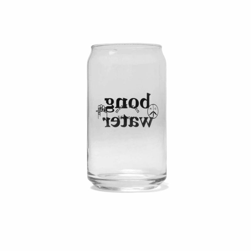 Mister Green Bong Water Glass (Black Print) - August Shop