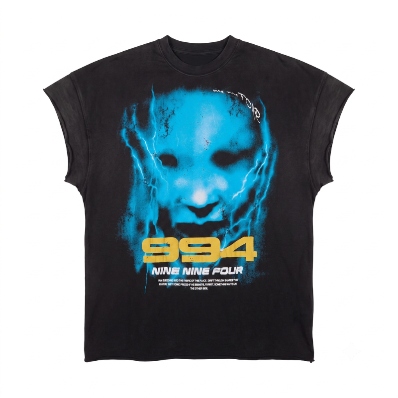 Mnml 994 Phantom Moth Cutoff Tee - Men's