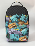 MONOPOLY MONEY STACKS BACKPACK