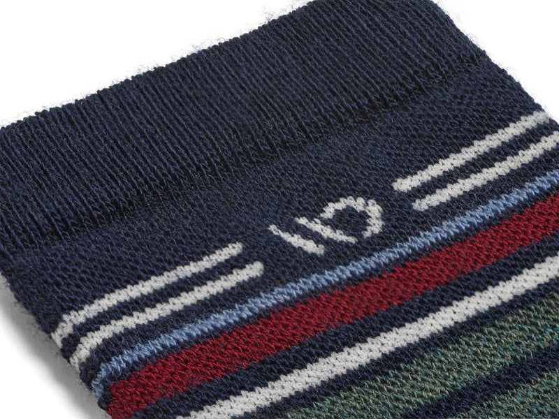 Multi Stripe Cushioned Micro Crew Socks - Image 10