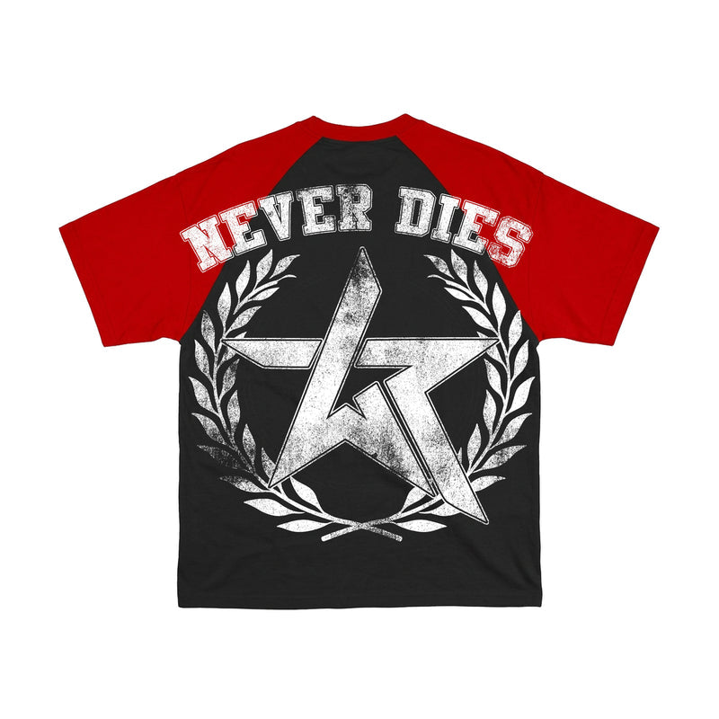 NEVER DIES - RED TEE