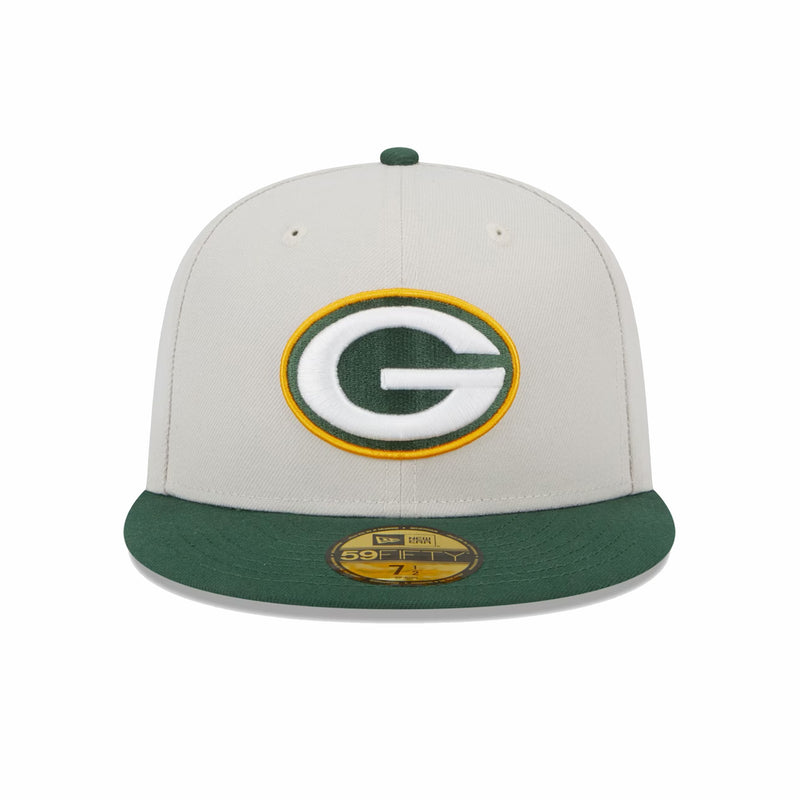 New Era Green Bay Packers "World Class" 59FIFTY (Tan) - August Shop