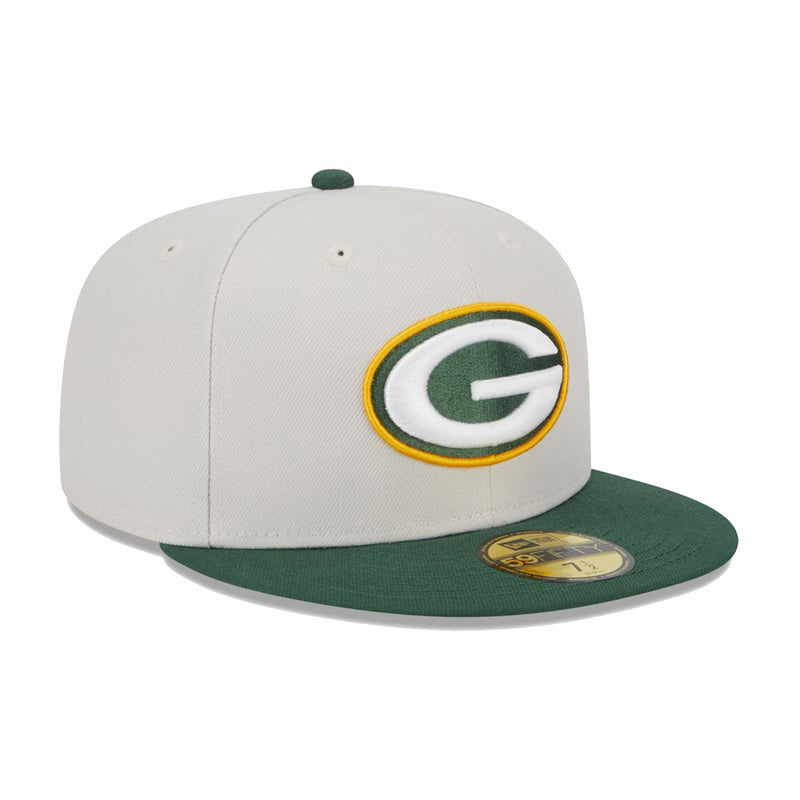 New Era Green Bay Packers "World Class" 59FIFTY (Tan) - August Shop