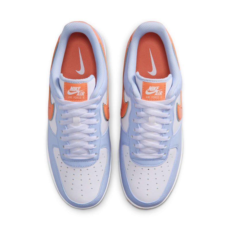 Nike Air Force 1 '07 Color: HYDROGEN BLUE/METALLIC SILVER-WHITE Style: IR1980-407