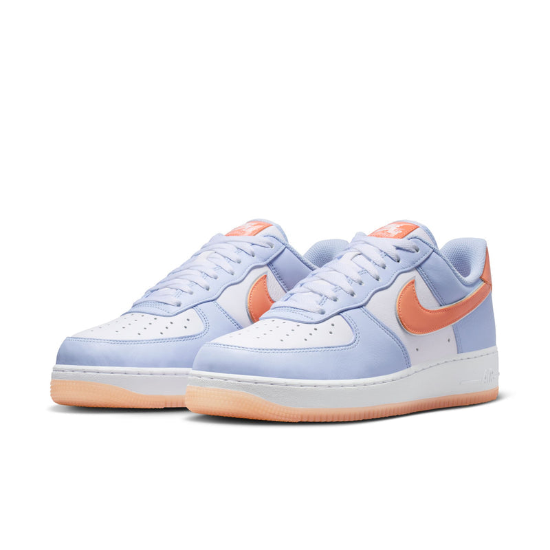 Nike Air Force 1 '07 Color: HYDROGEN BLUE/METALLIC SILVER-WHITE Style: IR1980-407