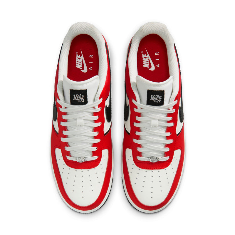 Nike Air Force 1 '07 LV8 Mens Shoes Color: University Red/Black/Sail Style: IM5752-600
