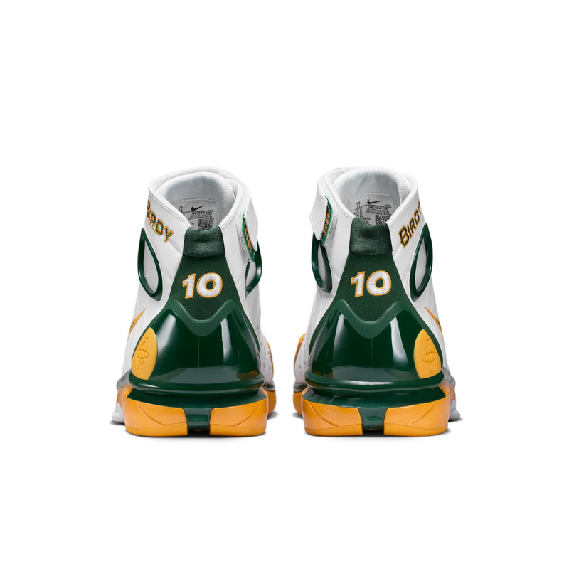 Nike Air Zoom Huarache Mens Shoes Color: White/Deep Forest/Canyon Gold Style: IW1884-100