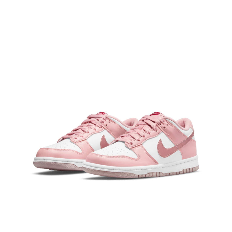 Nike Footwear 3.5Y / PINK GLAZE/PINK GLAZE-WHITE-POMEGRANATE Nike Dunk Low (GS)