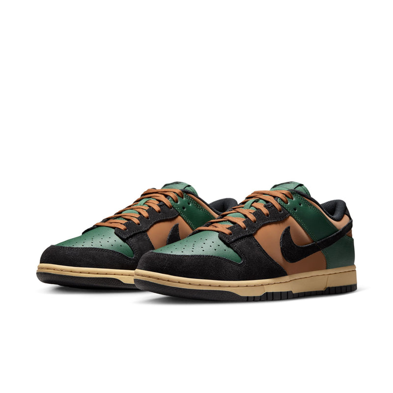 Nike Dunk Low Retro Mens Shoes Color: Fir/Black/Lt British Tan/Sesame Style: IM4414-300