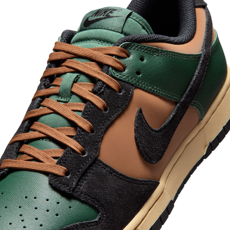 Nike Dunk Low Retro Mens Shoes Color: Fir/Black/Lt British Tan/Sesame Style: IM4414-300