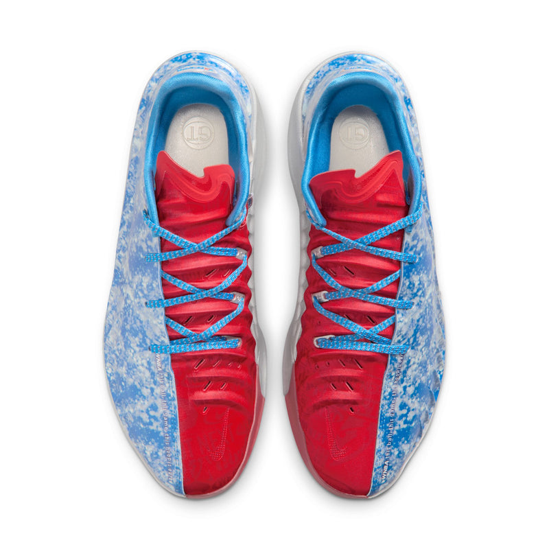 Nike G.T. Cut 4 "WNBA 30th" Color: LT PHOTO BLUE/ACTION RED-METALLIC SILVER Style: II7530-400
