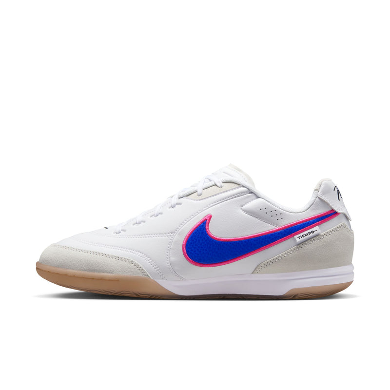 Nike Tiempo Streetgato Indoor/Court Low-Top Soccer Shoes Color: White/racer Blue-pink Blast Style: HQ7017-146