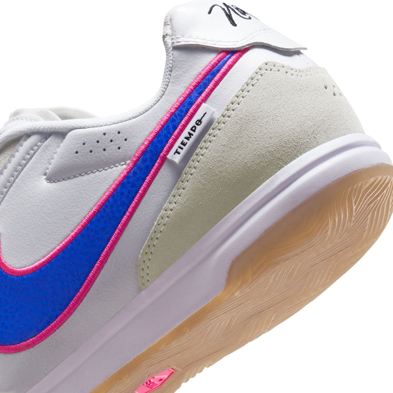 Nike Tiempo Streetgato Indoor/Court Low-Top Soccer Shoes Color: White/racer Blue-pink Blast Style: HQ7017-146