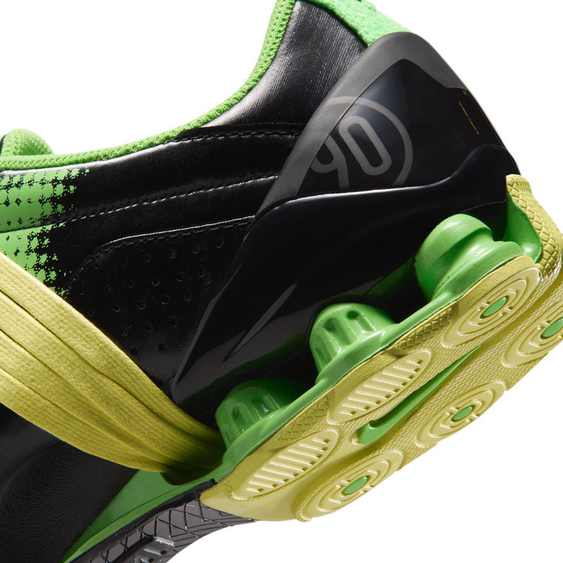 Nike Total90 Shox Magia Women's Shoes Color: Black/Yellow Diamond/Black/Spinach Green Style: IR8176-002