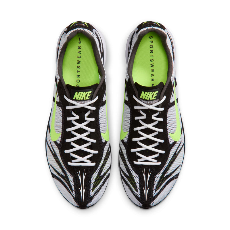 Nike Zoom Streak 3 Men's Shoes Color: WHITE/VOLT-FLAT PEWTER-BLACK Style: IQ8012-100