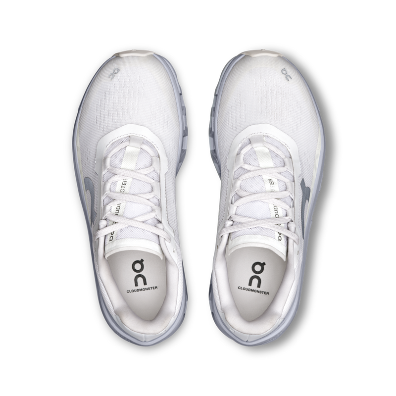 ON Cloudmonster Women  White | Glacier 61.97649