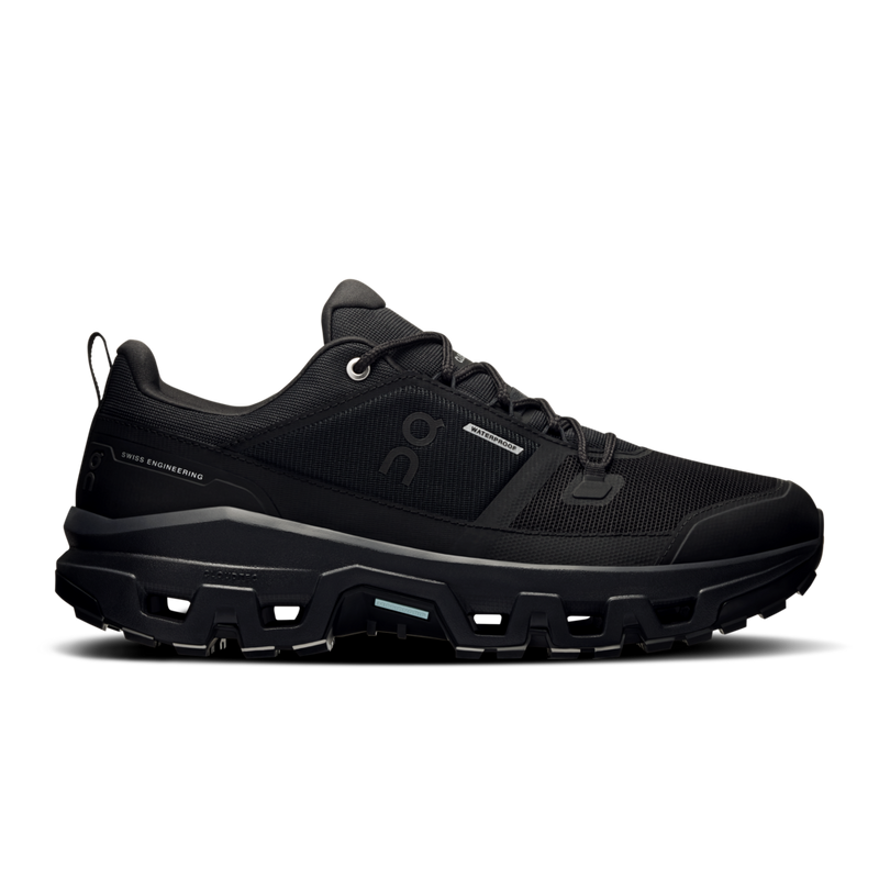 ON Cloudrock Low WP Men Black | Black 3MF10251043