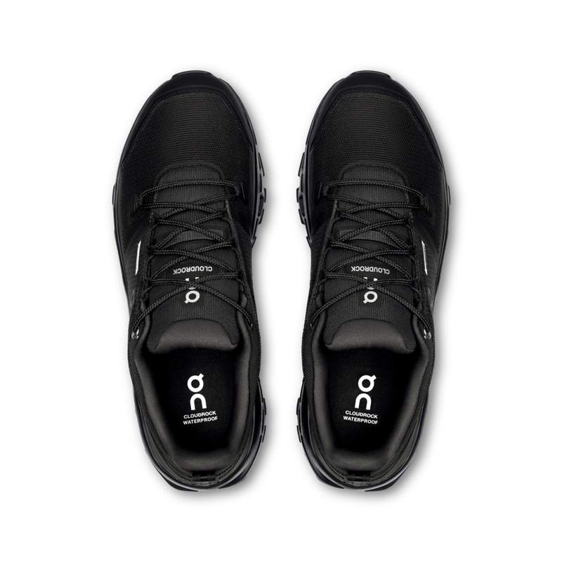 ON Cloudrock Low WP Men Black | Black 3MF10251043
