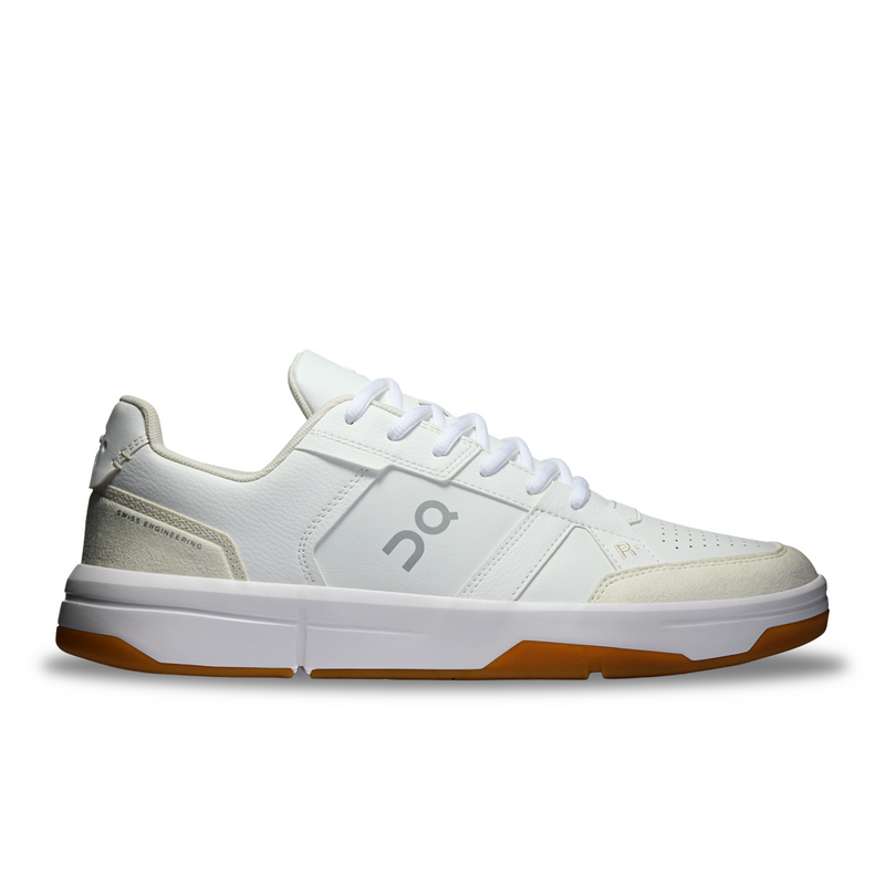 On THE ROGER Clubhouse Men's Shoes Color: White | Ivory Style: 3MF10540924