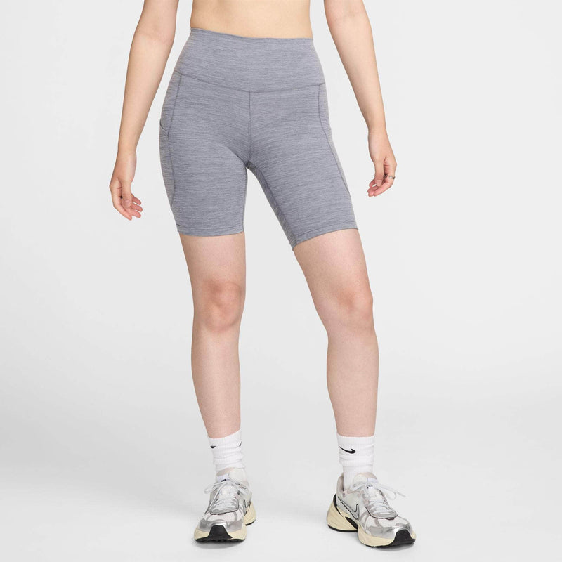 Nike APPAREL Nike One High-Waisted 8" Biker Shorts with Pockets - Women's