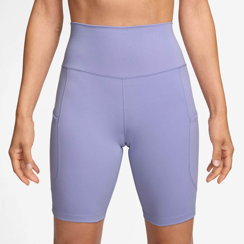 Nike APPAREL Nike One High-Waisted 8" Biker Shorts with Pockets - Women's