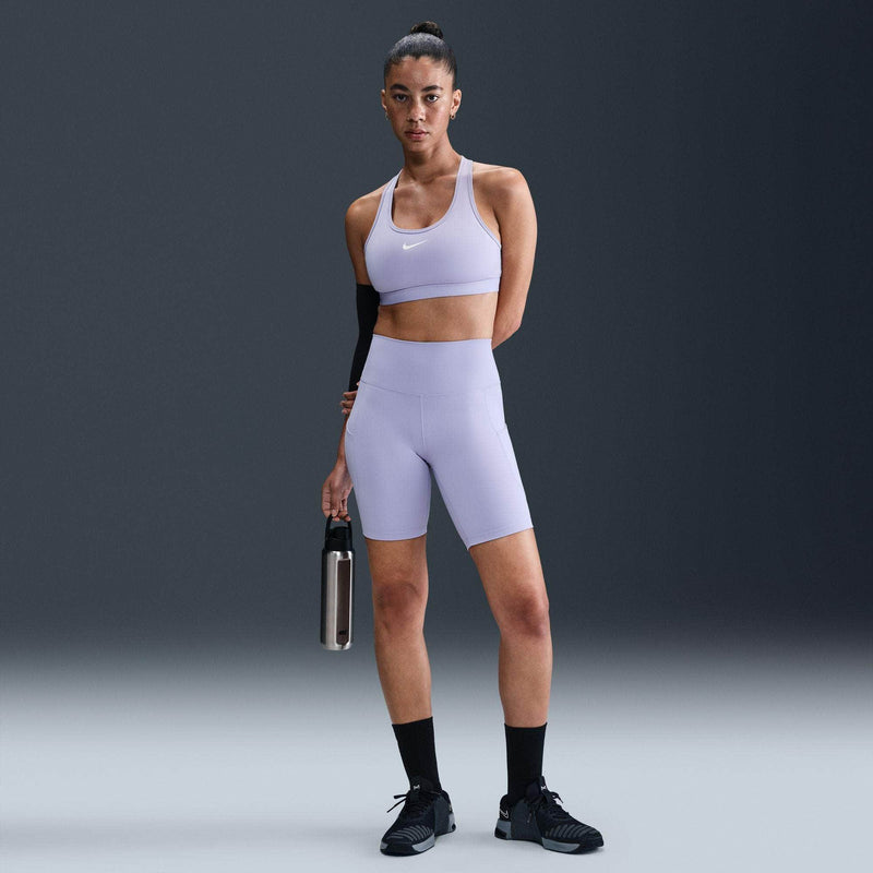 Nike APPAREL Nike One High-Waisted 8" Biker Shorts with Pockets - Women's