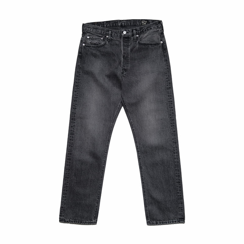OrSlow 105 90's Black Denim - Standard Fit (Black Stone) - August Shop