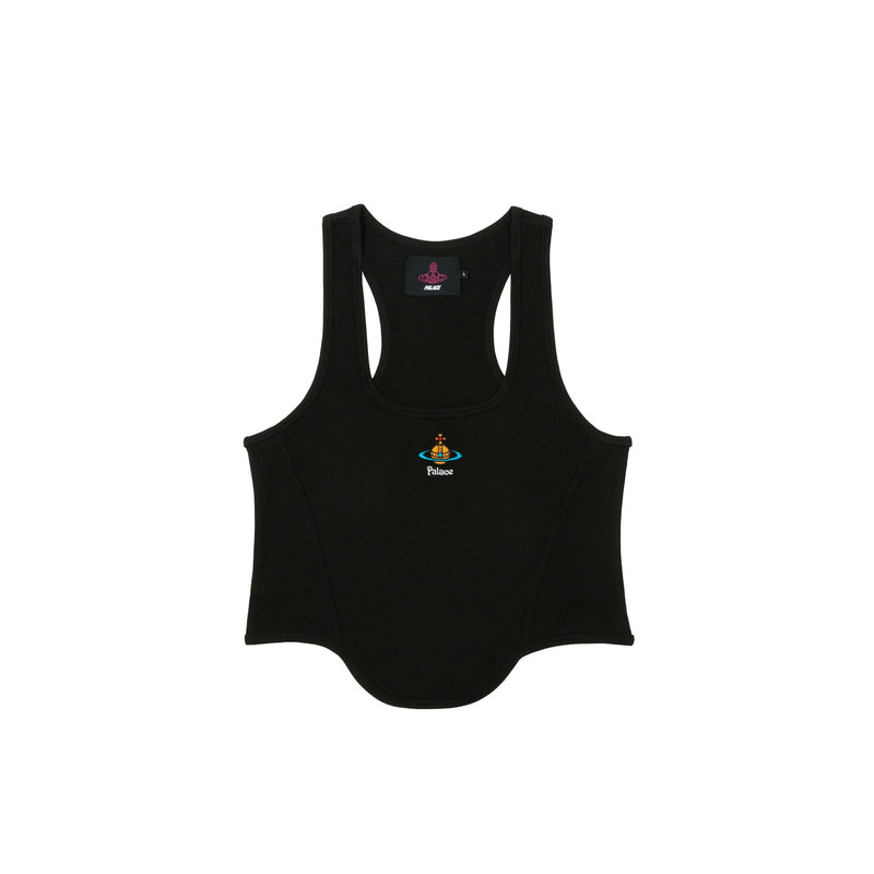 Palace Vivienne Westwood Corset Rib Vest Black