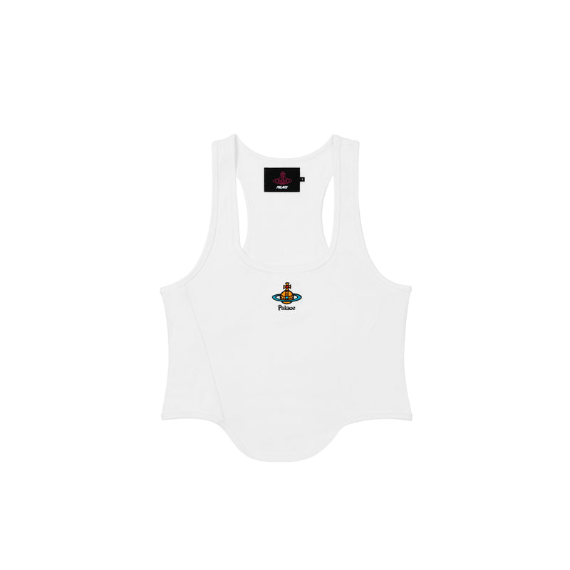 Palace Vivienne Westwood Corset Rib Vest White