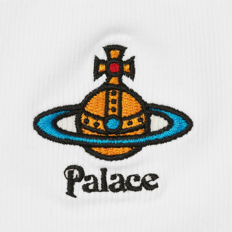 Palace Vivienne Westwood Corset Rib Vest White
