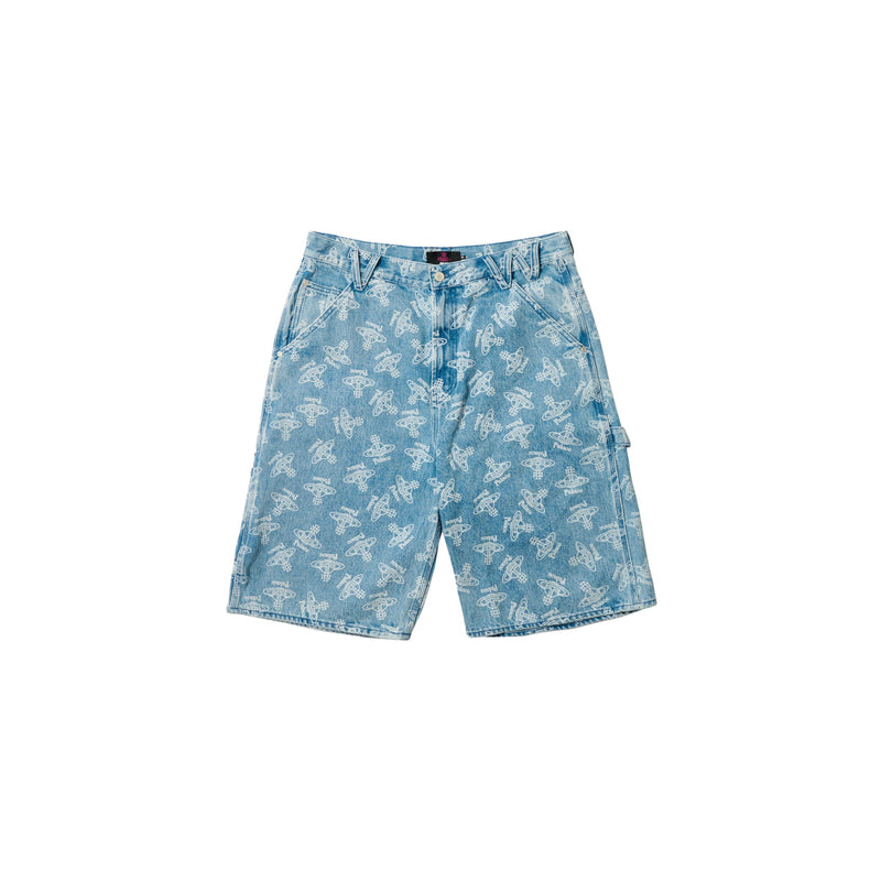 Palace Vivienne Westwood Denim Short Orb Stone Wash