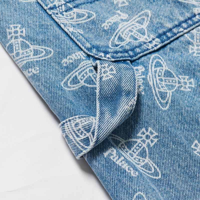 Palace Vivienne Westwood Denim Short Orb Stone Wash