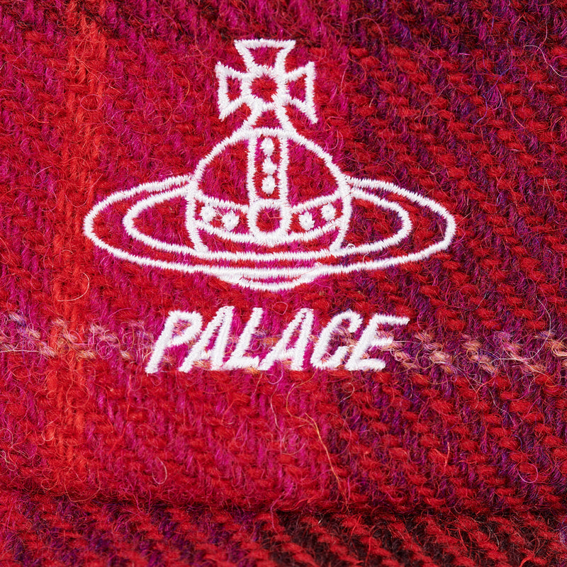 Palace Vivienne Westwood Gore-tex Shooting Cap Plaid Pink