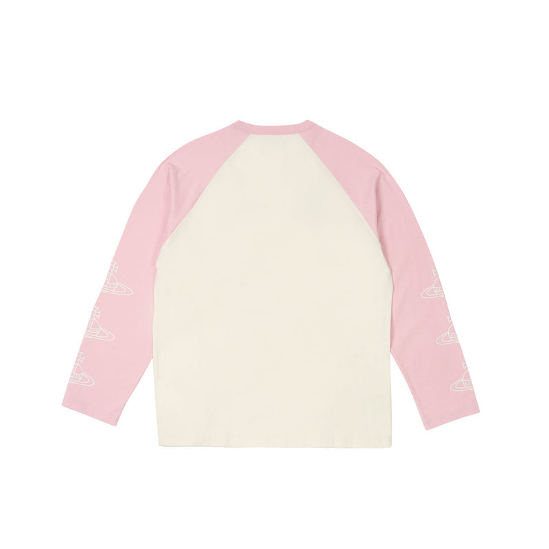 Palace Vivienne Westwood Raglan Longsleeve White / Pink
