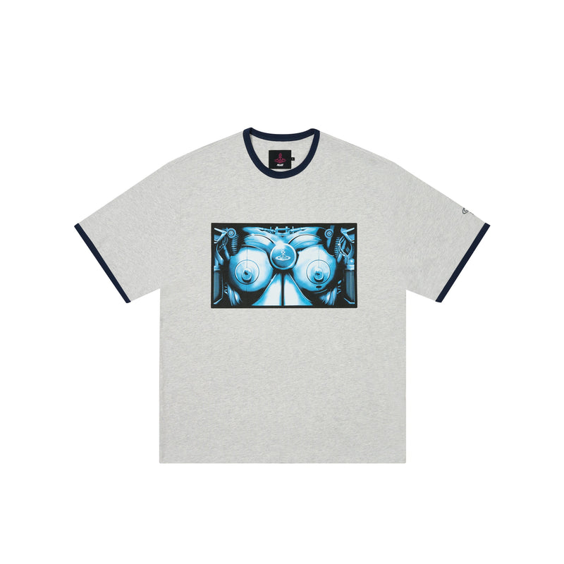 Palace Vivienne Westwood Ringer T-shirt Grey
