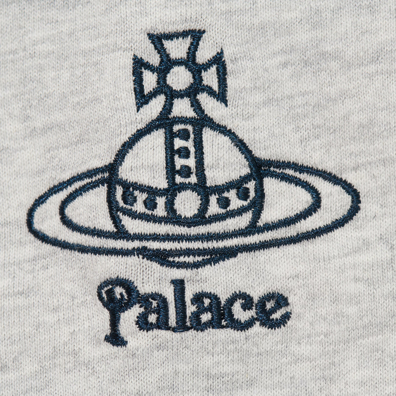 Palace Vivienne Westwood Ringer T-shirt Grey