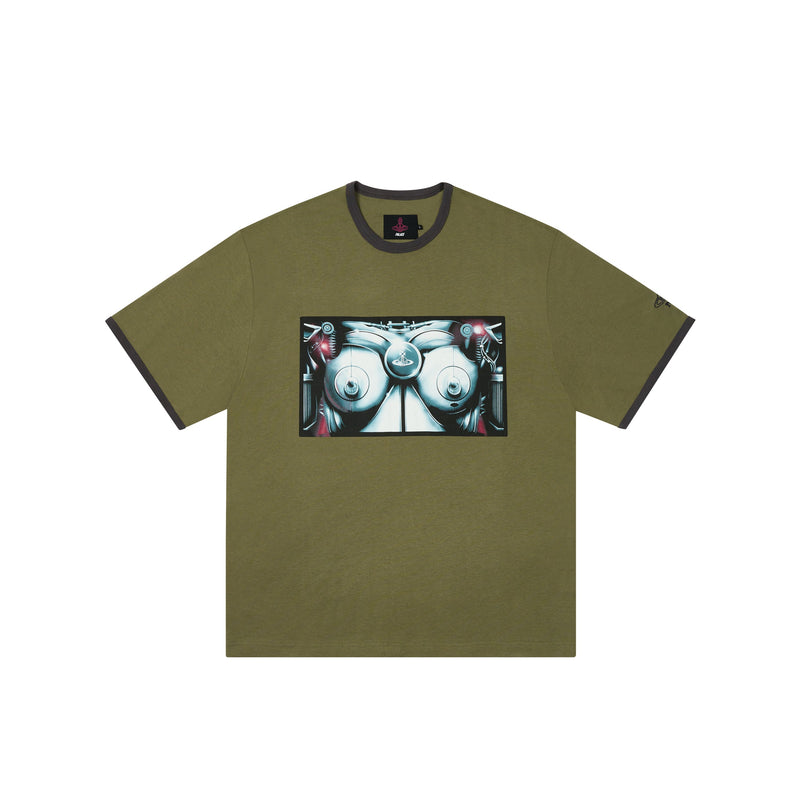 Palace Vivienne Westwood Ringer T-shirt Olive