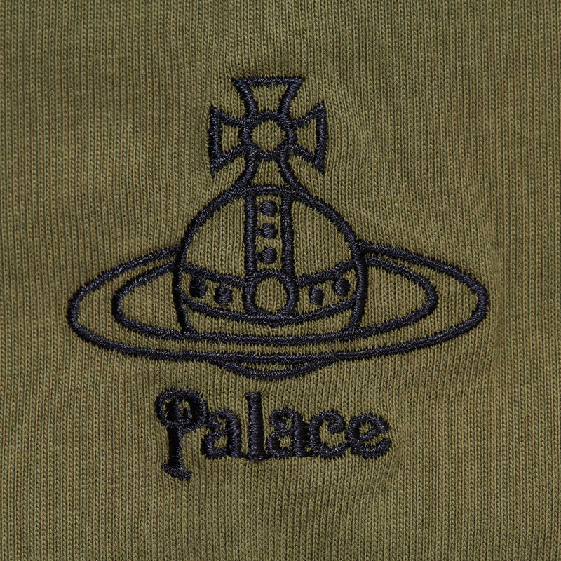 Palace Vivienne Westwood Ringer T-shirt Olive