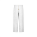Pantalon en lin avec cordon de serrage
