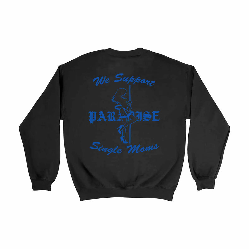 Paradise NYC Flash Dancers II Crewneck (Black) - August Shop