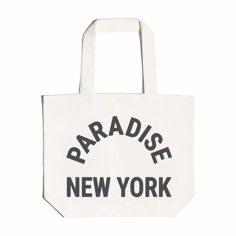 Paradise NYC New York Tote - 12oz 100% Cotton Heavy Canvas (Natural) - August Shop