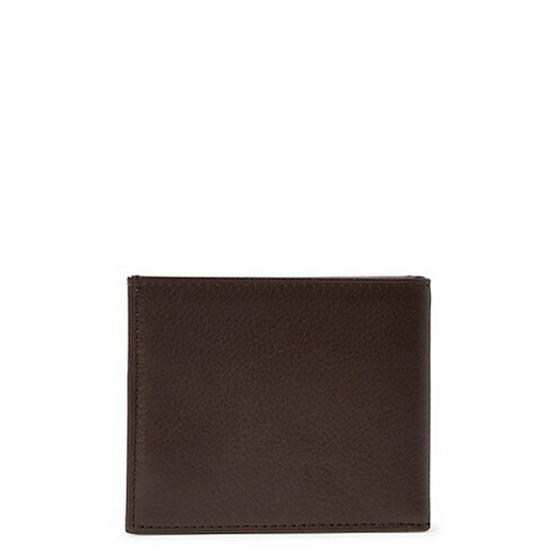 PEBBLED LEATHER BILLFORD