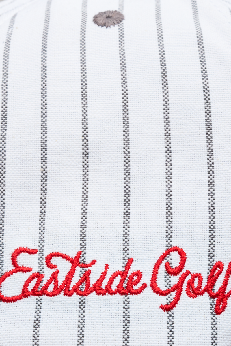 Pinstripe 5 Panel Hat
