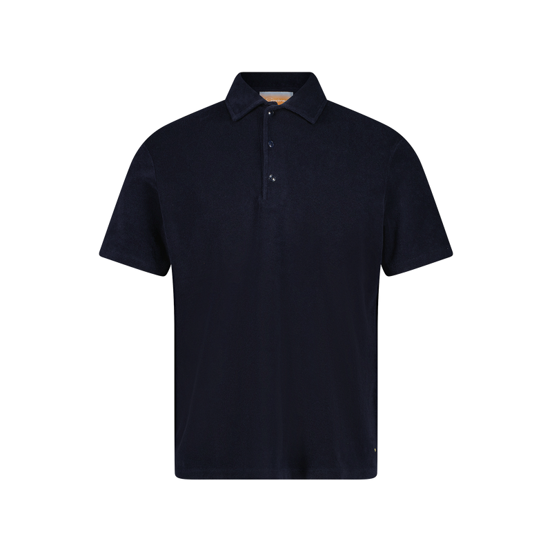 Polo classique boutonné en éponge