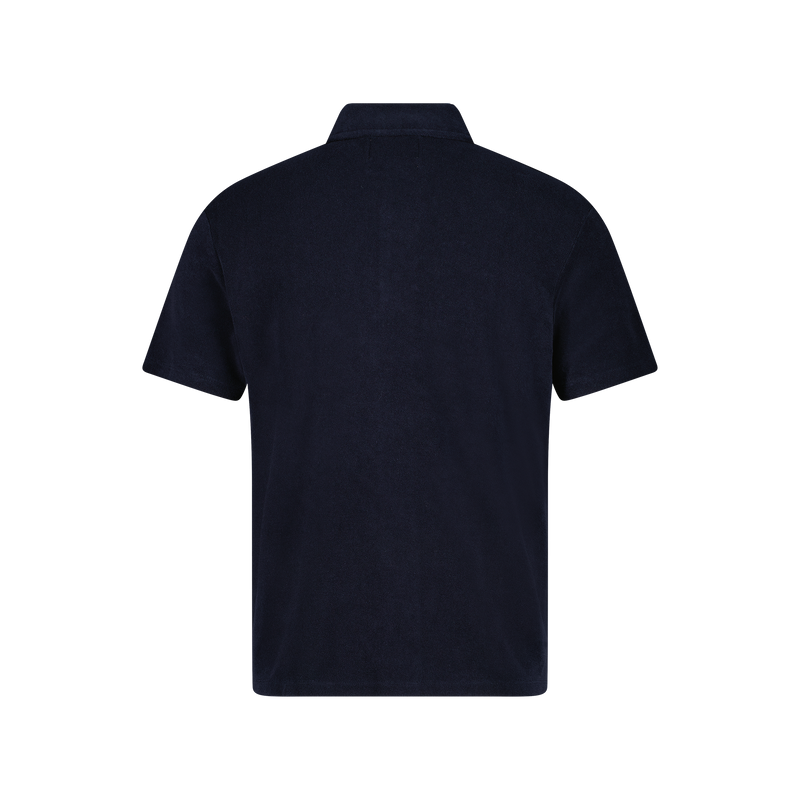 Polo classique boutonné en éponge
