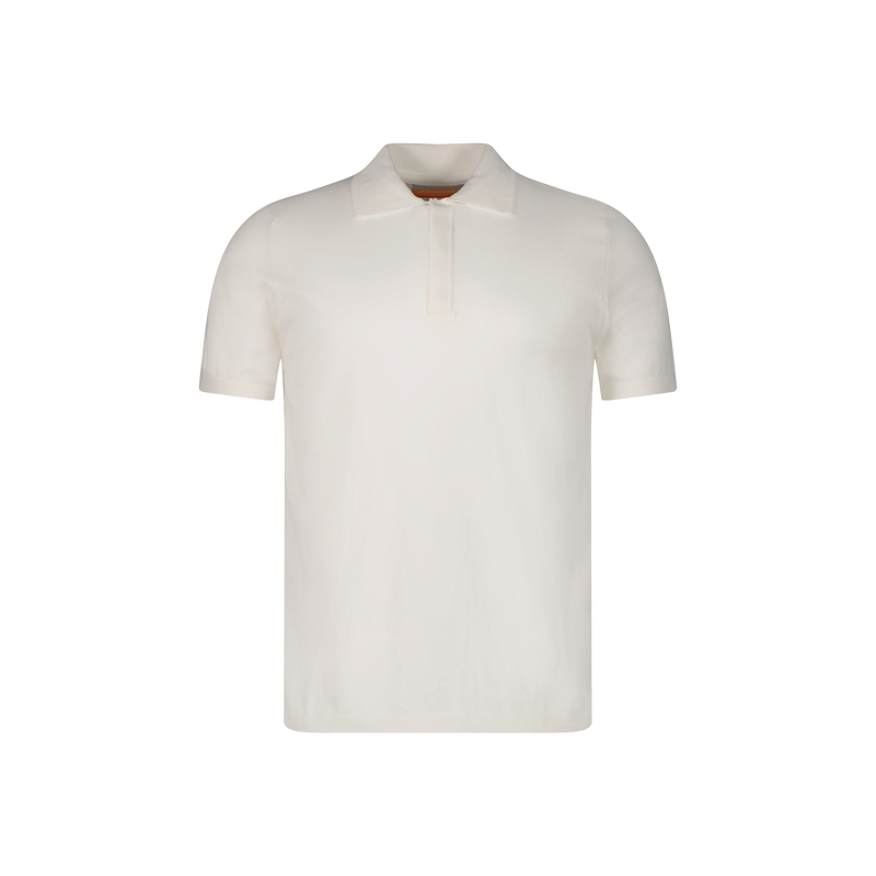 Polo Maille Écru