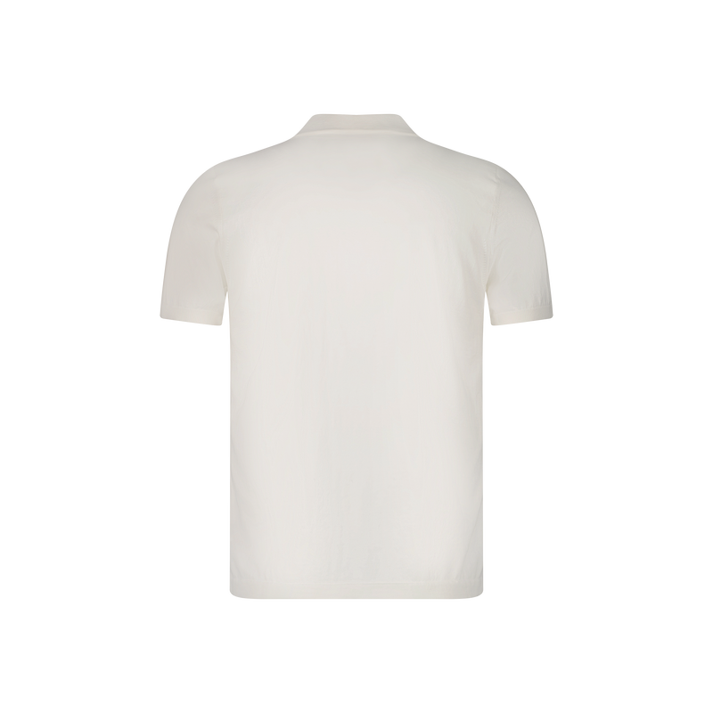 Polo Maille Écru