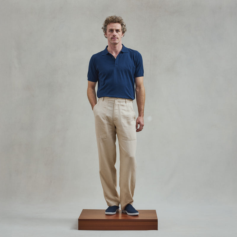 Polo Maille Marine